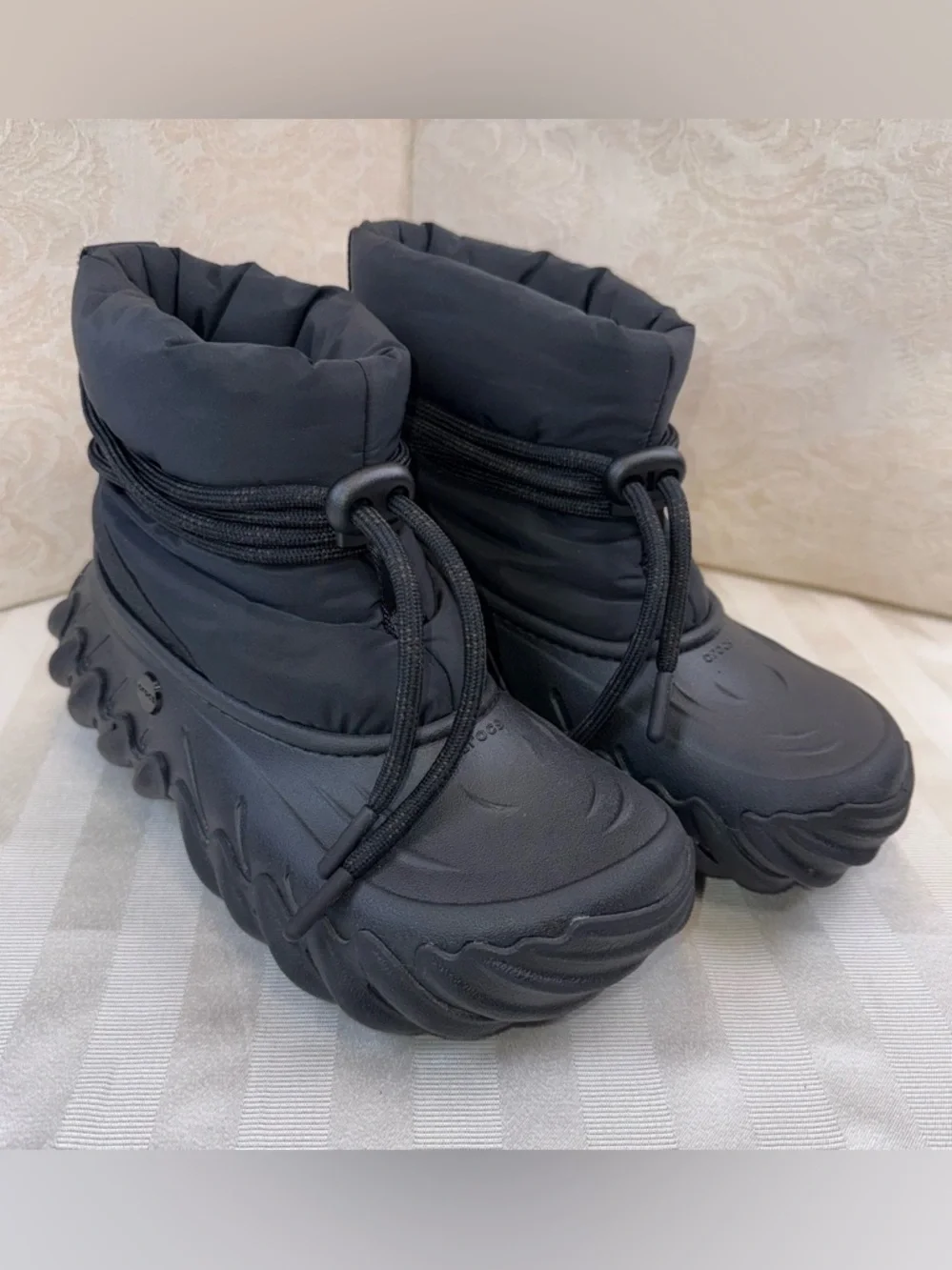 CROCS stay warm