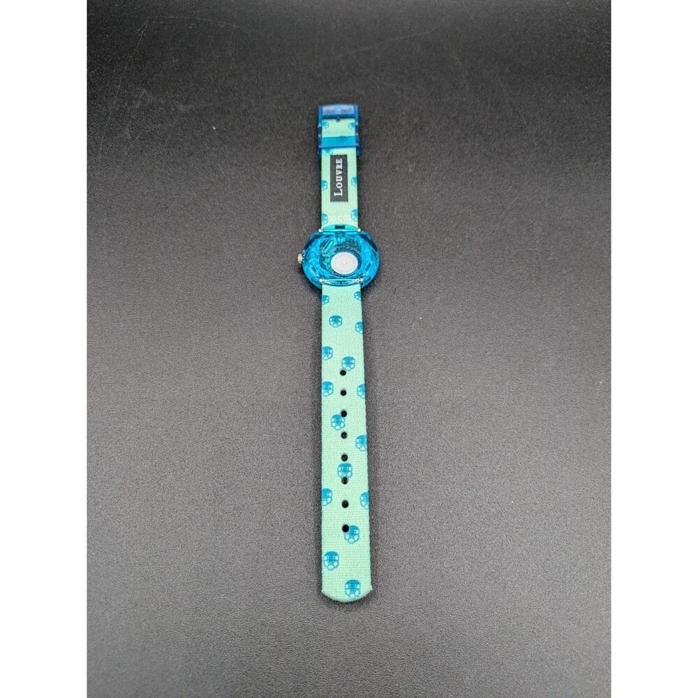 Flik-Flak Swatch Kids Blue Hippo FPNP117 Louvre Special Edition Watch