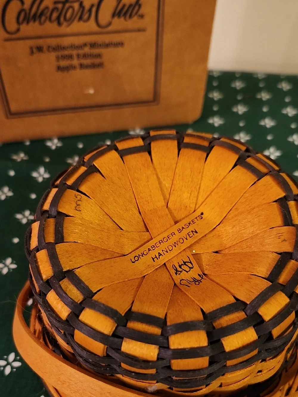 Longaberger handwoven collector