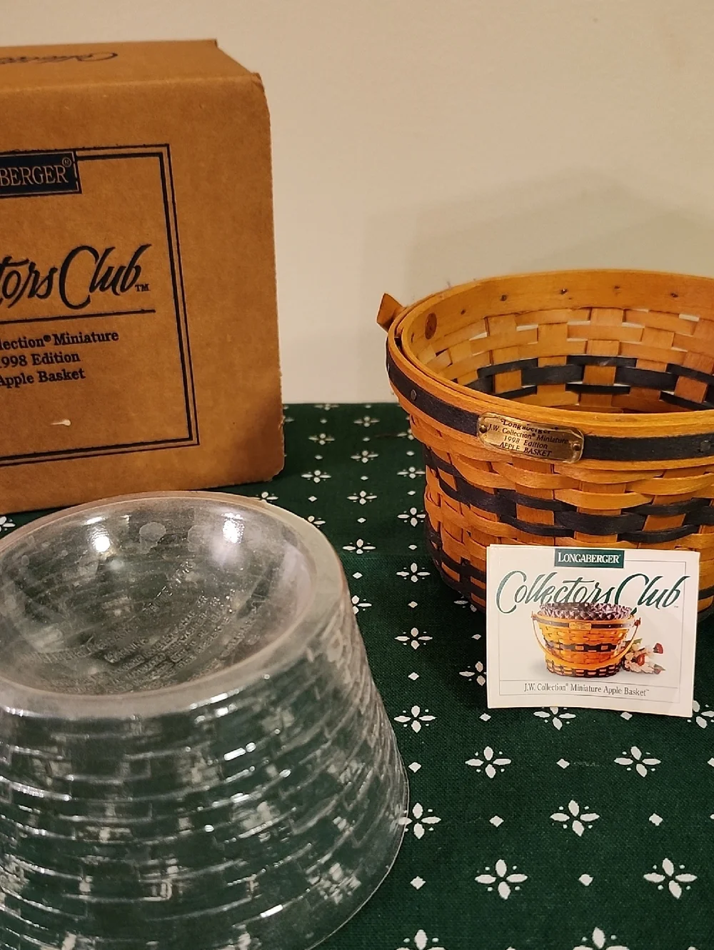 Longaberger handwoven collector
