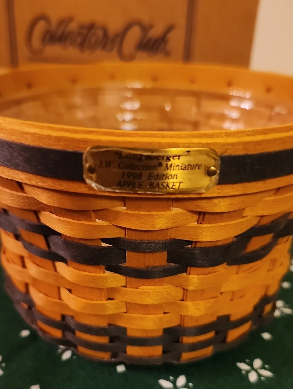 Longaberger handwoven collector