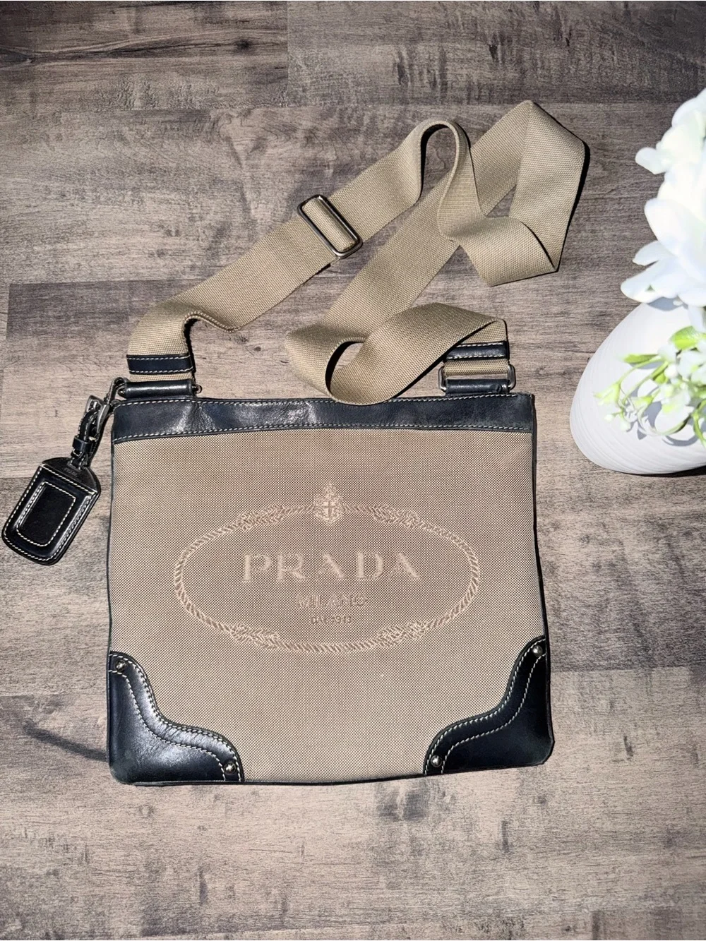 Prada messenger bag