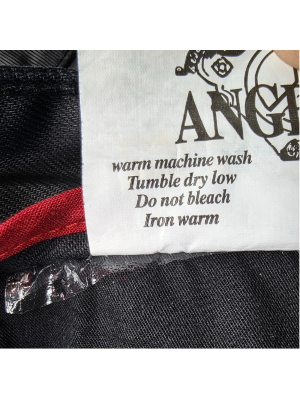 Angelino jeans black