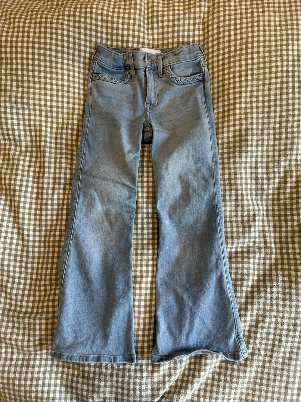 abercrombie kids flare jeans
