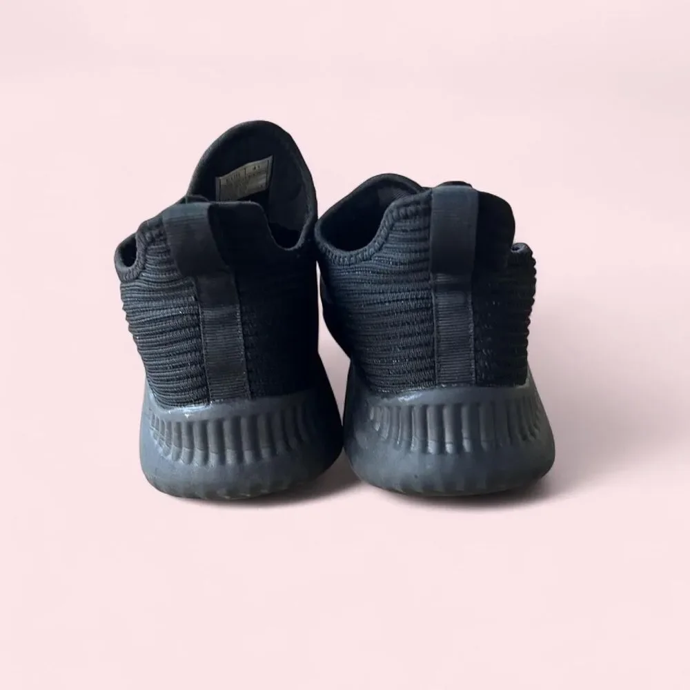 Black work sneakers