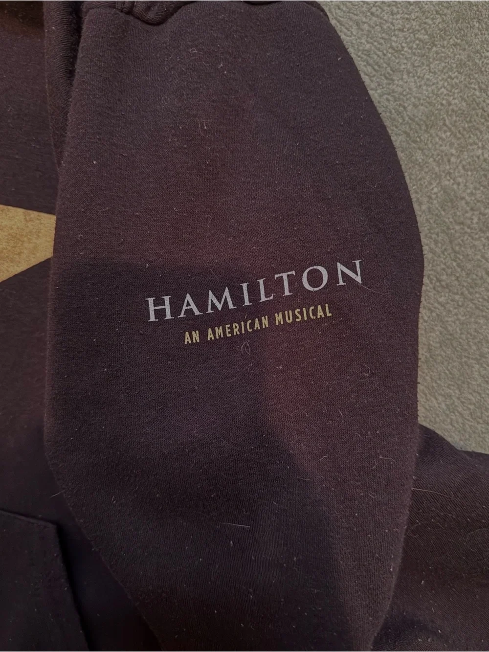 Hamilton black zip