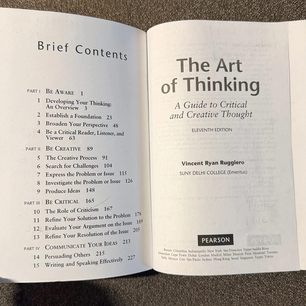 The Art Of Thinking art thinking