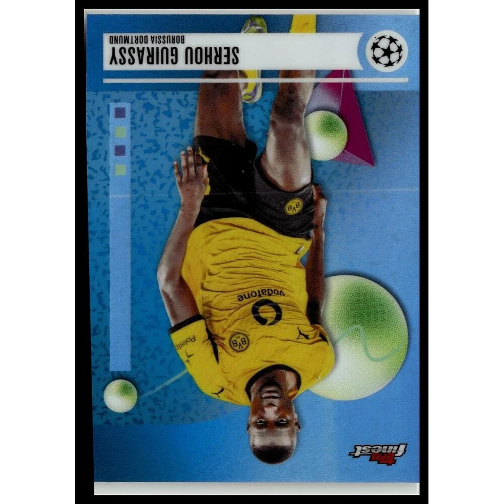 2025-26 Finest UEFA Club Competitions } Serhou Guirassy Refractor