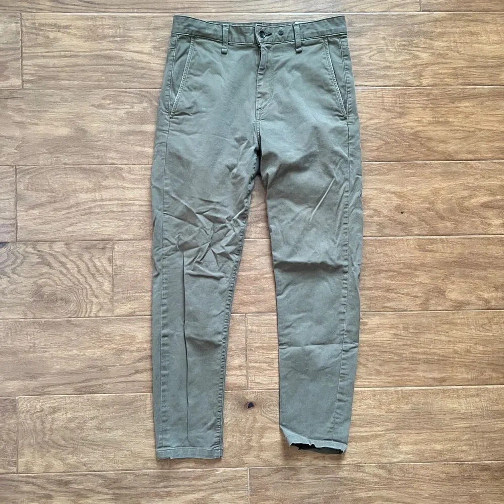 Rag & Bone Mid Rise Chino Men's Size 28 Army Green