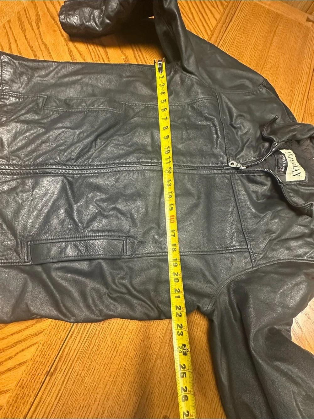 M. Julian Wilsons Leather The Leather Experts Jacket Mens Size Medium Black
