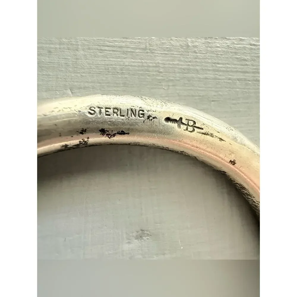 R. Blackinton & Co., 925 Sterling Silver VINTAGE Bangle Bracelet