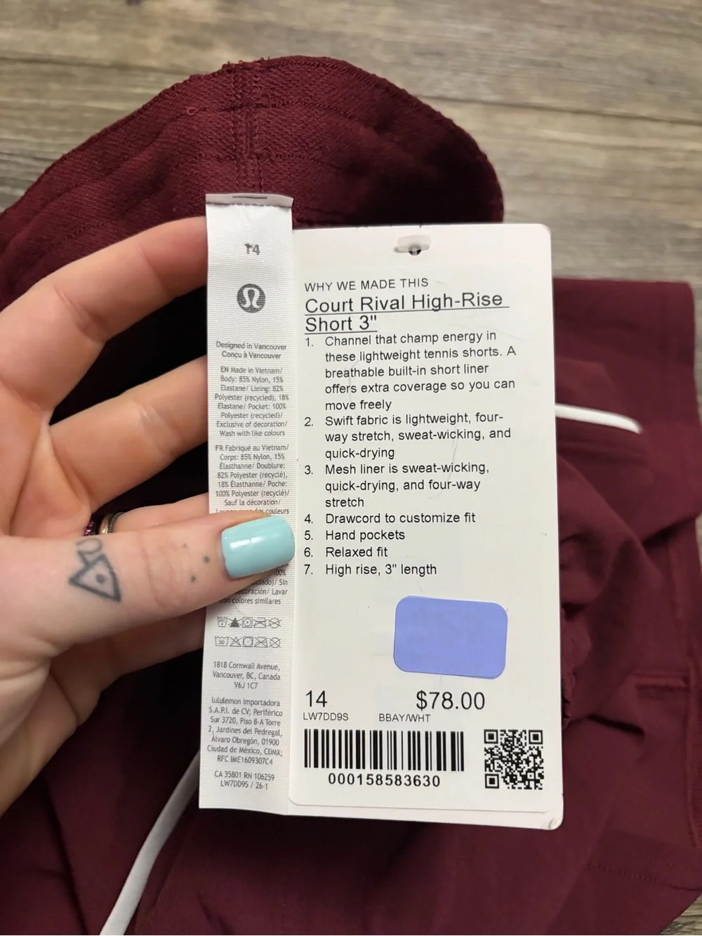 lululemon athletica brand new