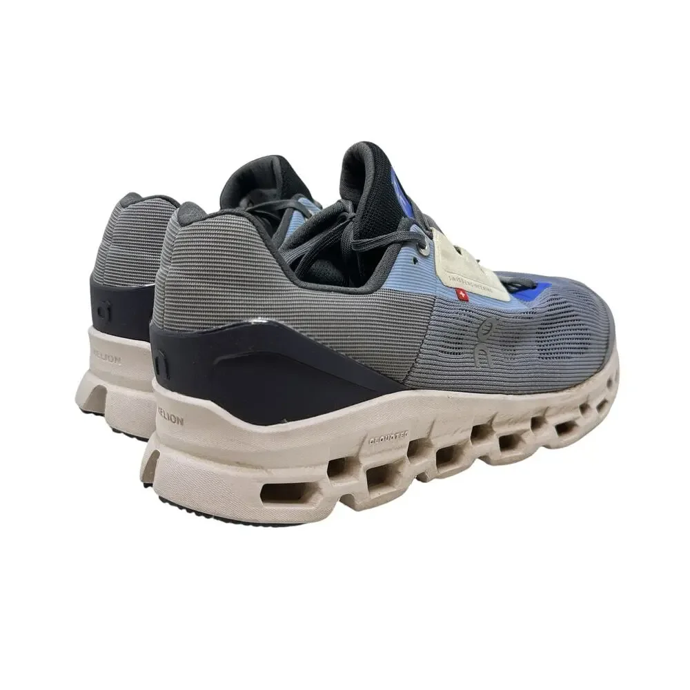 On Running Cloudstratus Sneakers‎ Textile Swiss Engineering Blue Mens Size 9.5