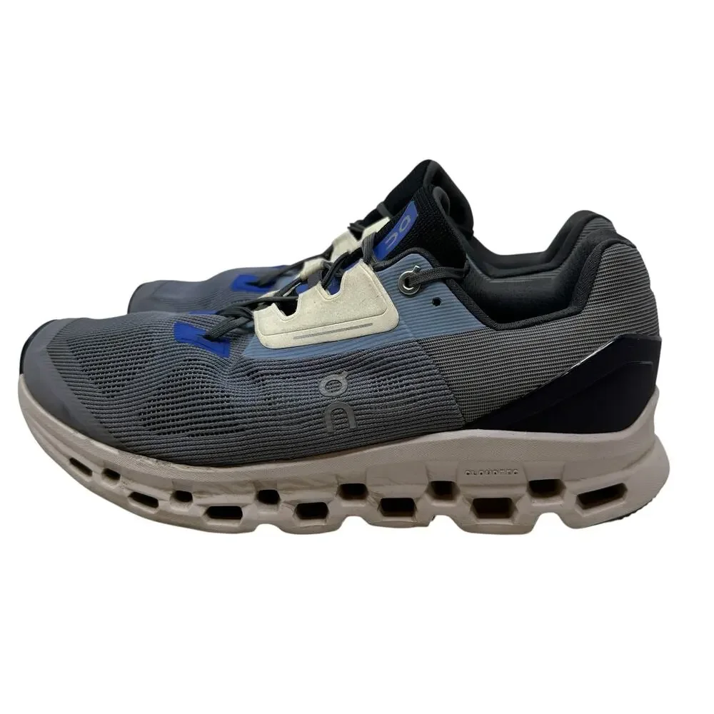 On Running Cloudstratus Sneakers‎ Textile Swiss Engineering Blue Mens Size 9.5