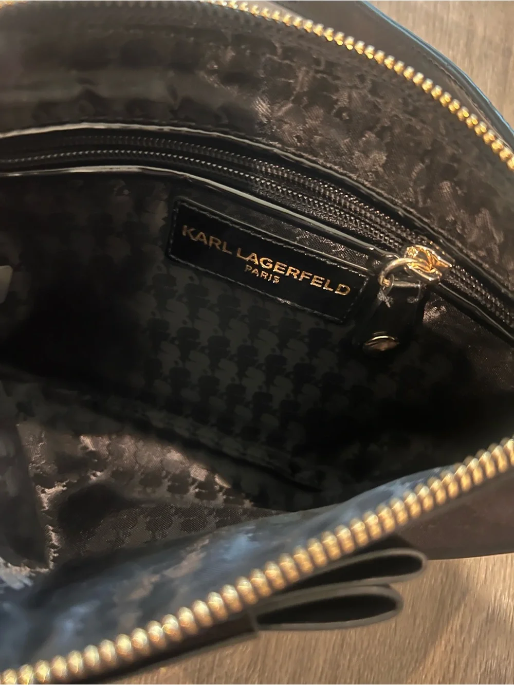 Karl Lagerfeld sleek black