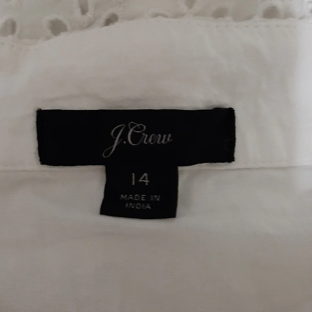 J. Crew crew eyelet