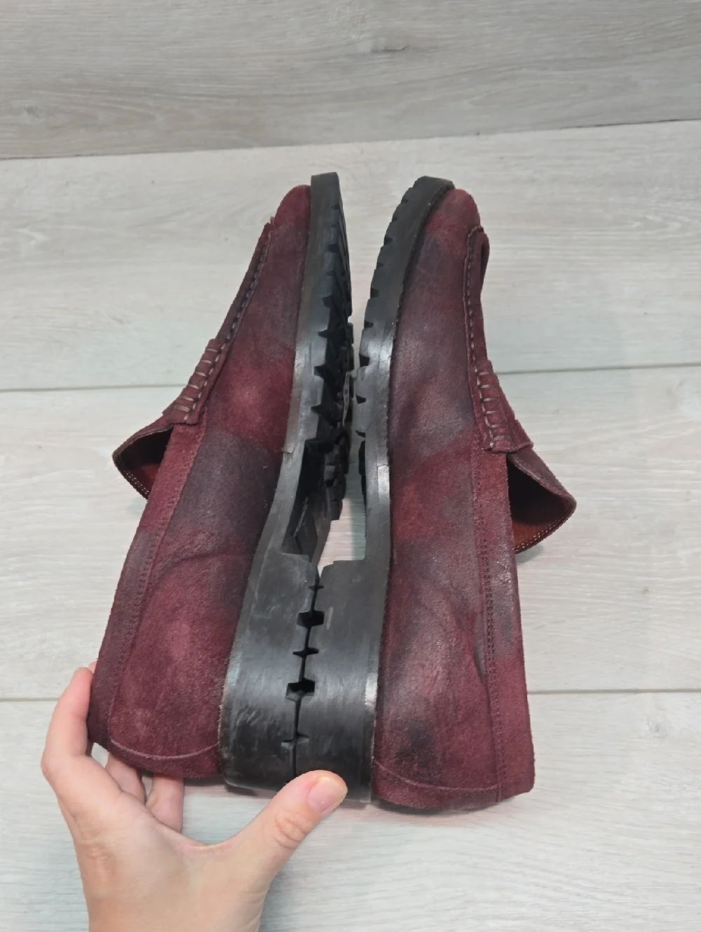 Donald J. Pliner great distressed