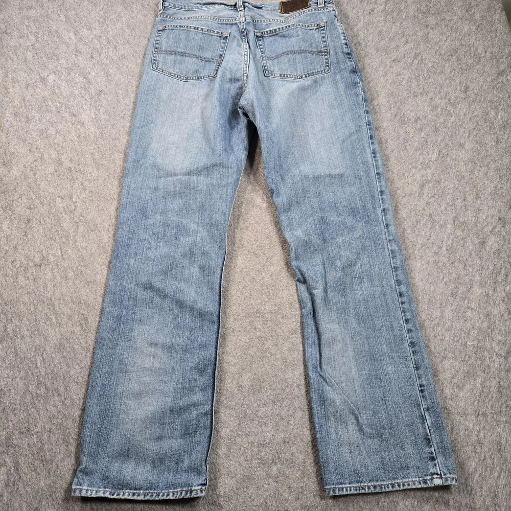 Polo Ralph Lauren Jeans Mens 33x31 (tag 33x32) Light Wash Blue Straight Denim