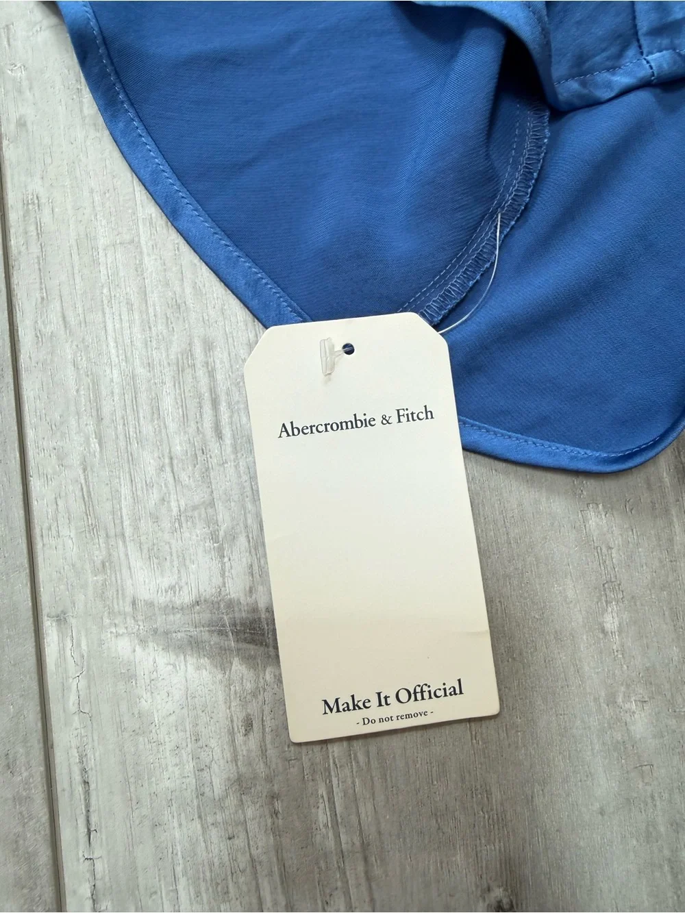 NWT Abercrombie & Fitch Blue Satin Cowl Neck Maxi Dress Small Formal Wedding