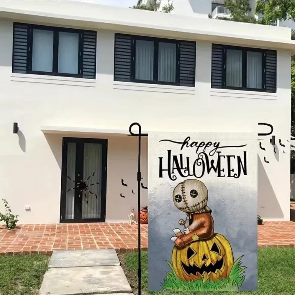 Halloween spirits pole happy from