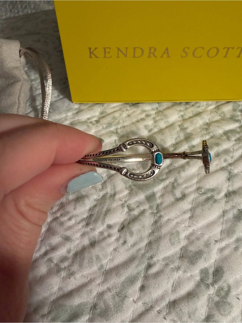 Kendra Scott silver open