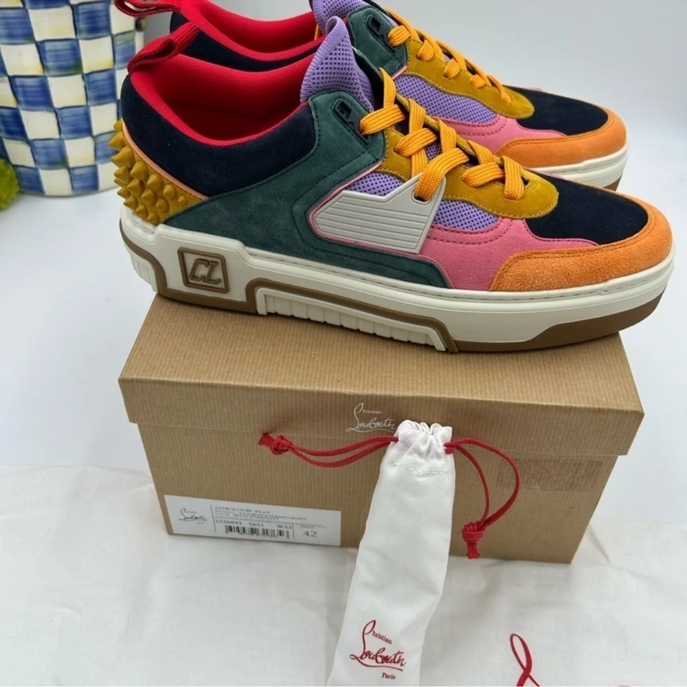 Christian Louboutin vibrant sneakers