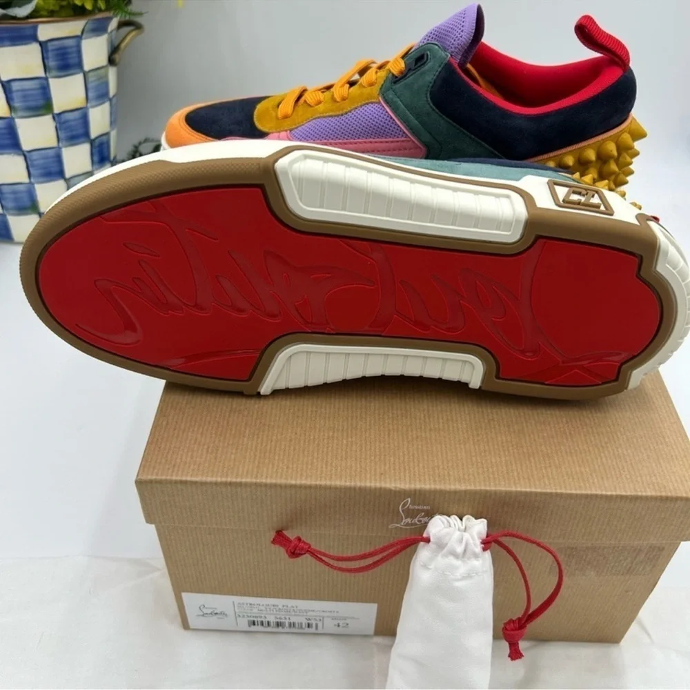 Christian Louboutin vibrant sneakers