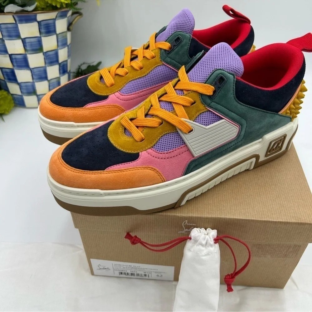 Christian Louboutin vibrant sneakers