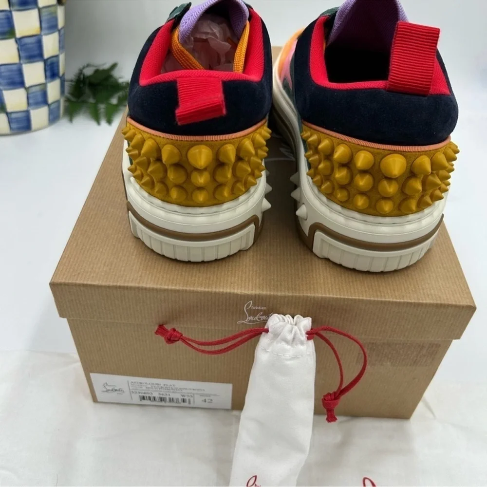 Christian Louboutin vibrant sneakers