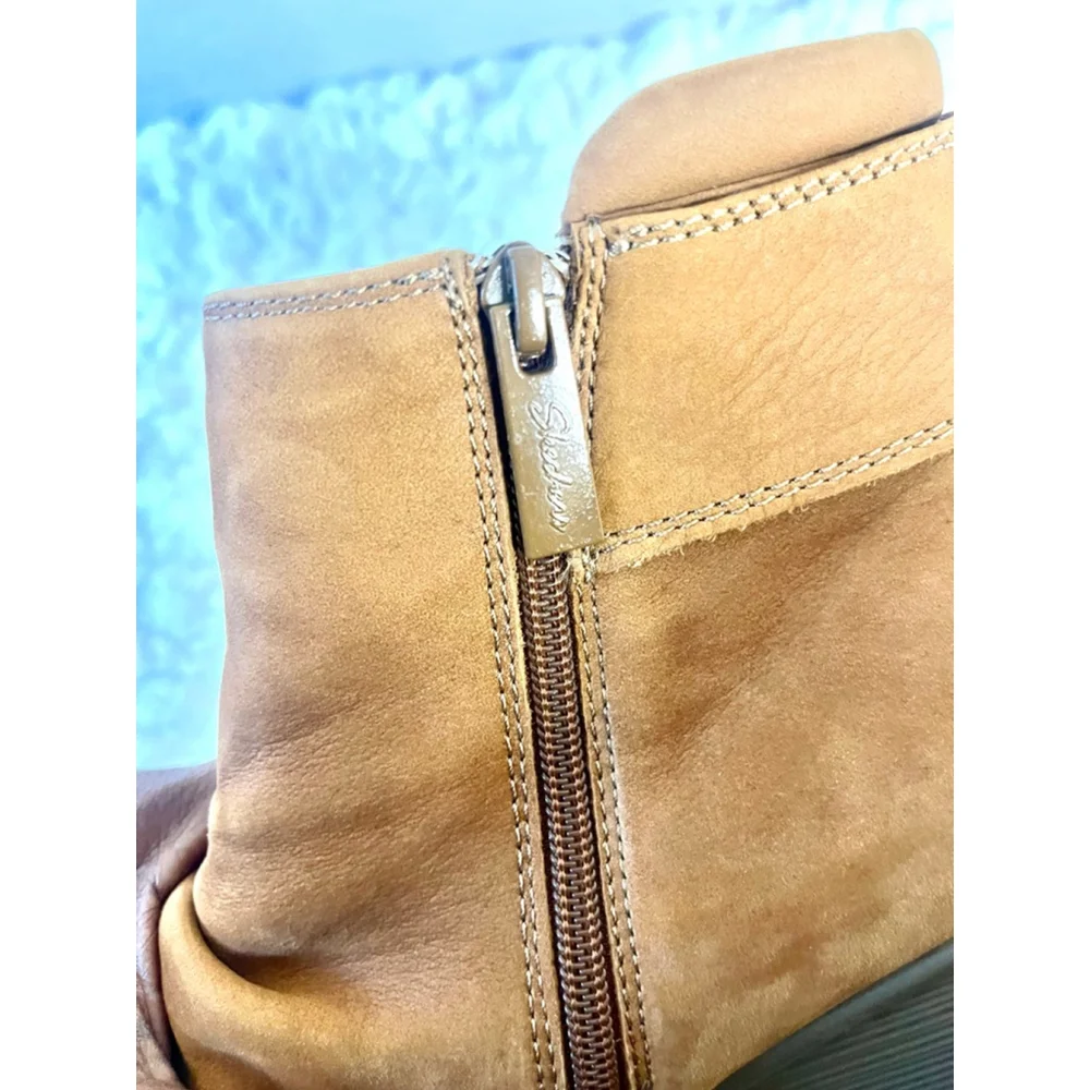 Skechers suede parallel