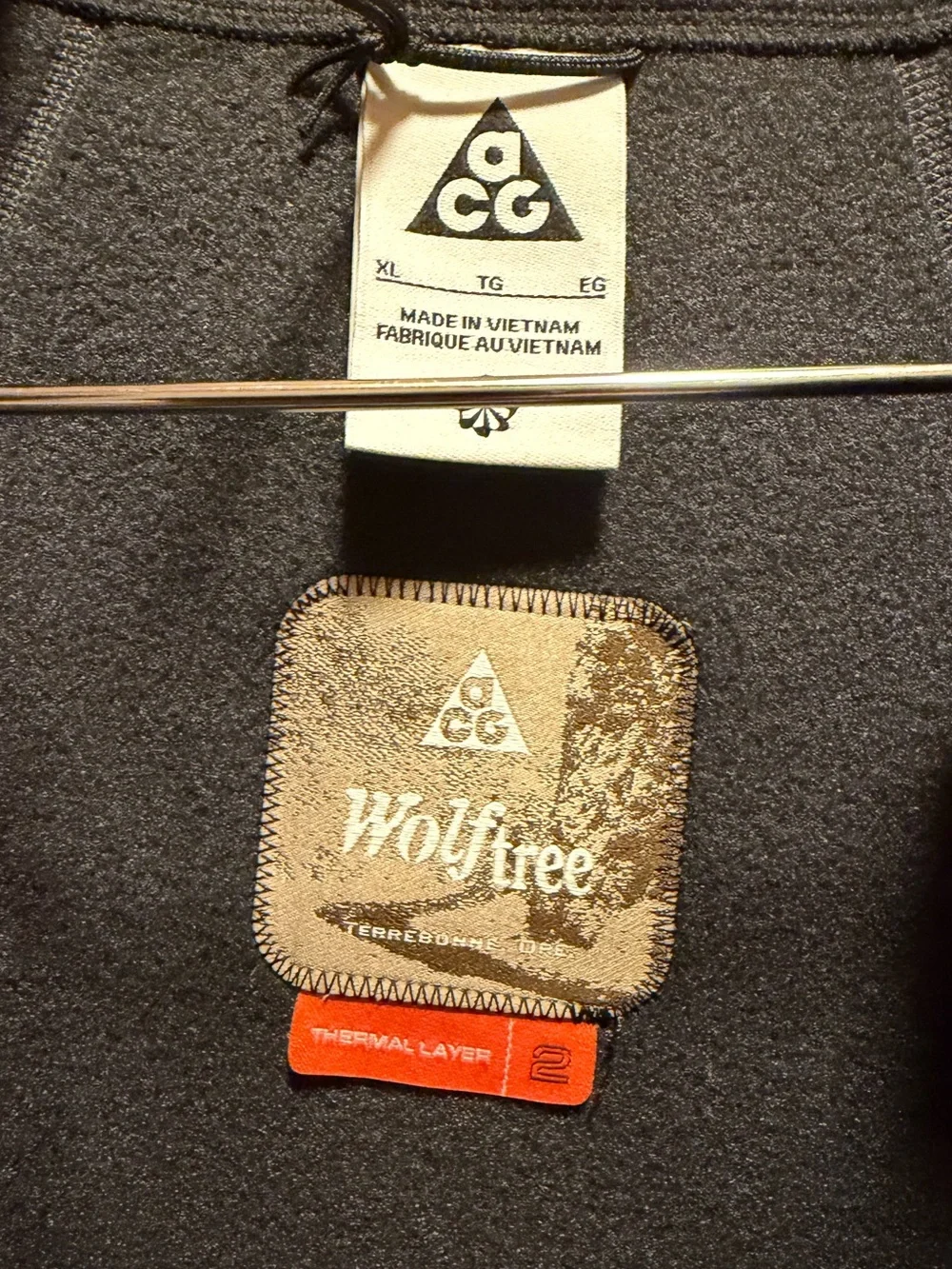 Nike ACG measurements nike