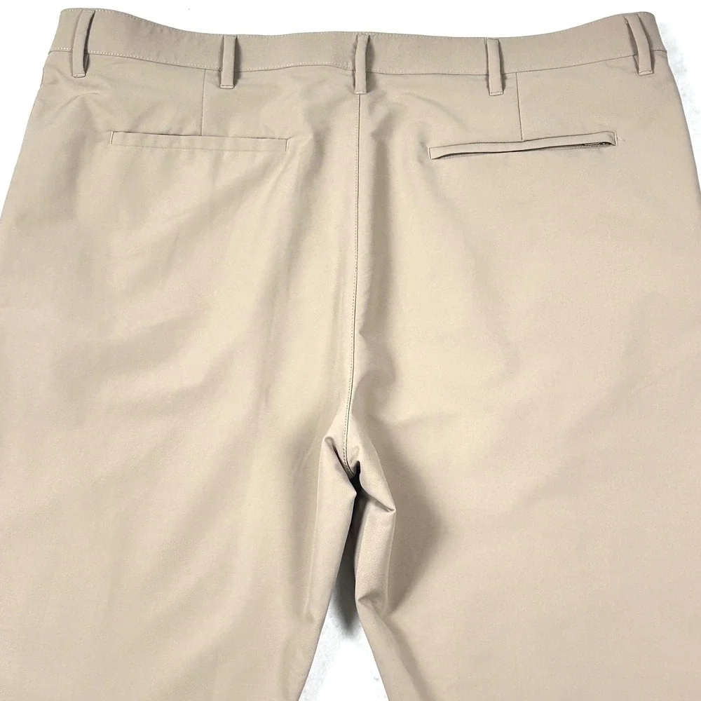 Banana Republic‎ Golf Pants Mens 40x29 Straight Performance Traveler Khaki Tan