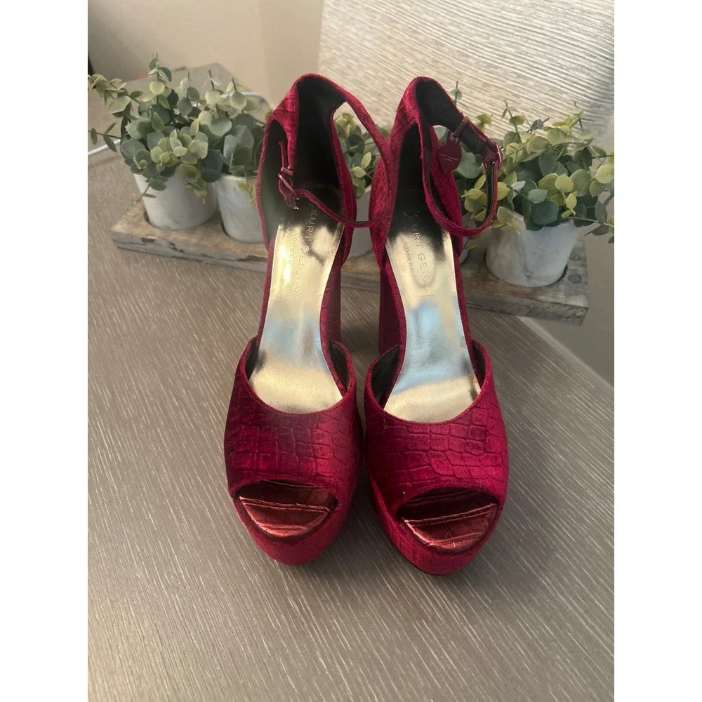 Kurt Geiger London Shoreditch High Platform sandals size 11‎