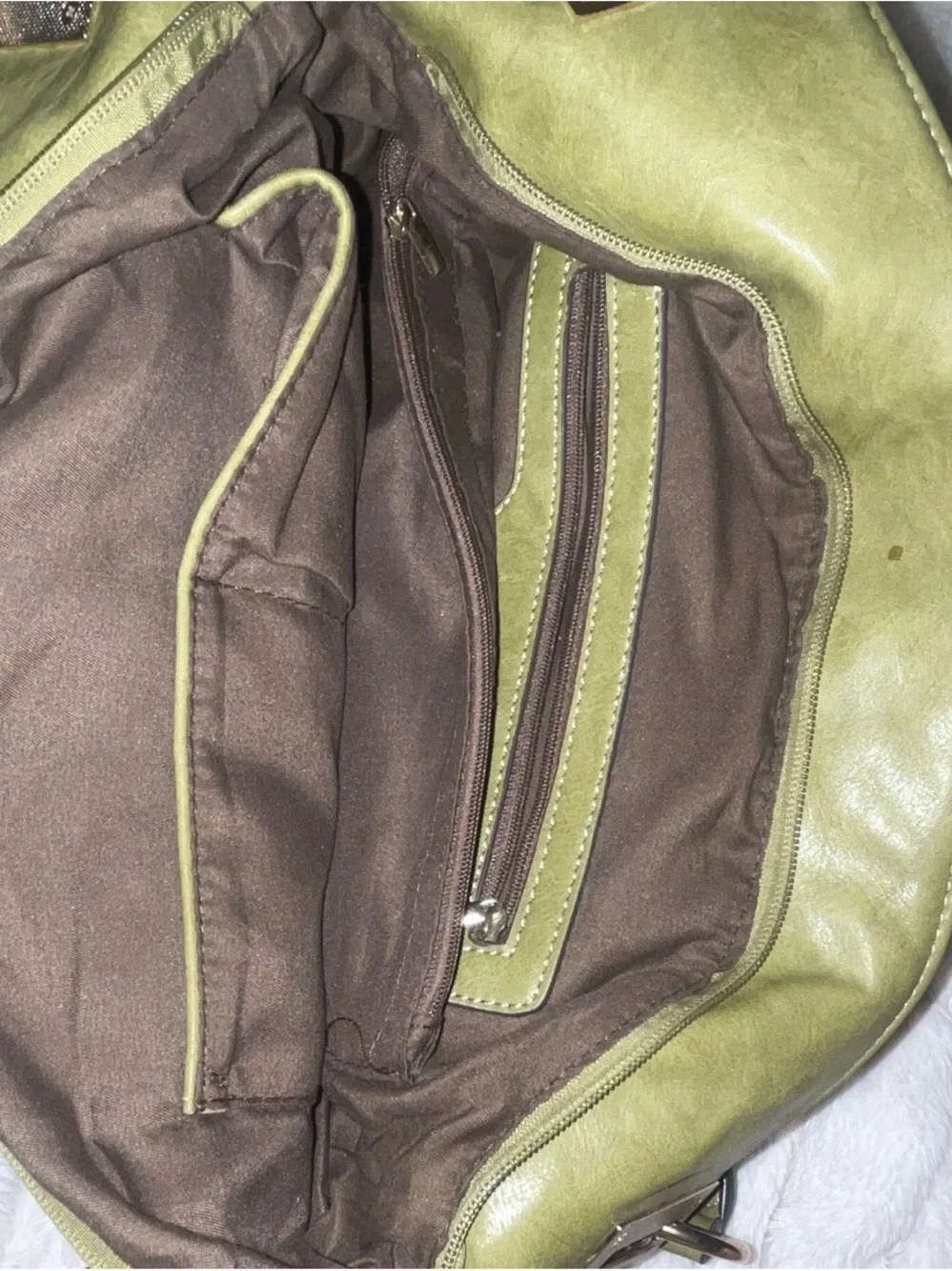 Mia K Farrow chic olive