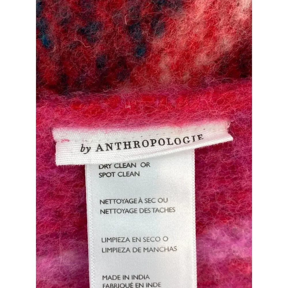 Anthropologie blanket tartan
