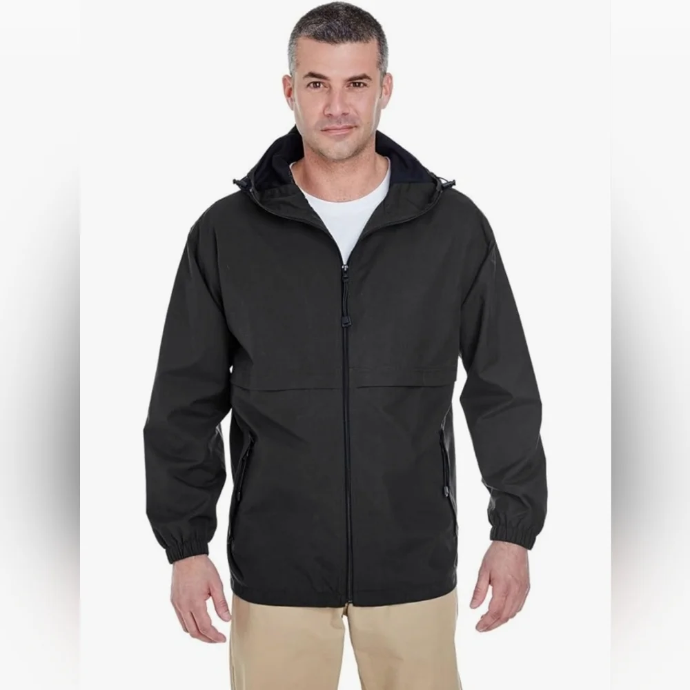 UltraClub Full-Zip‎ Hooded Jacket Oversized XL