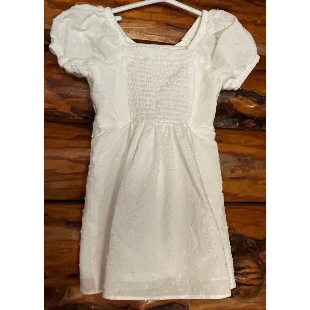 GB girls white dress