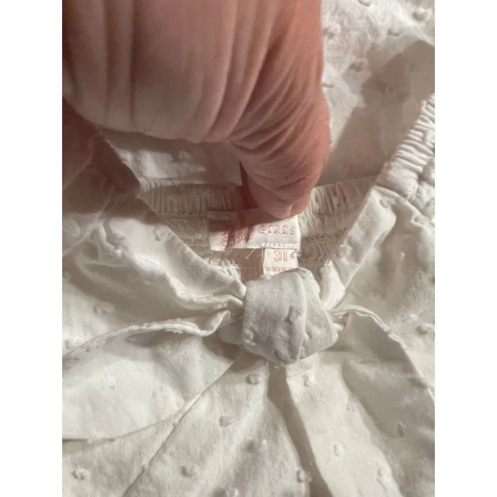 GB girls white dress