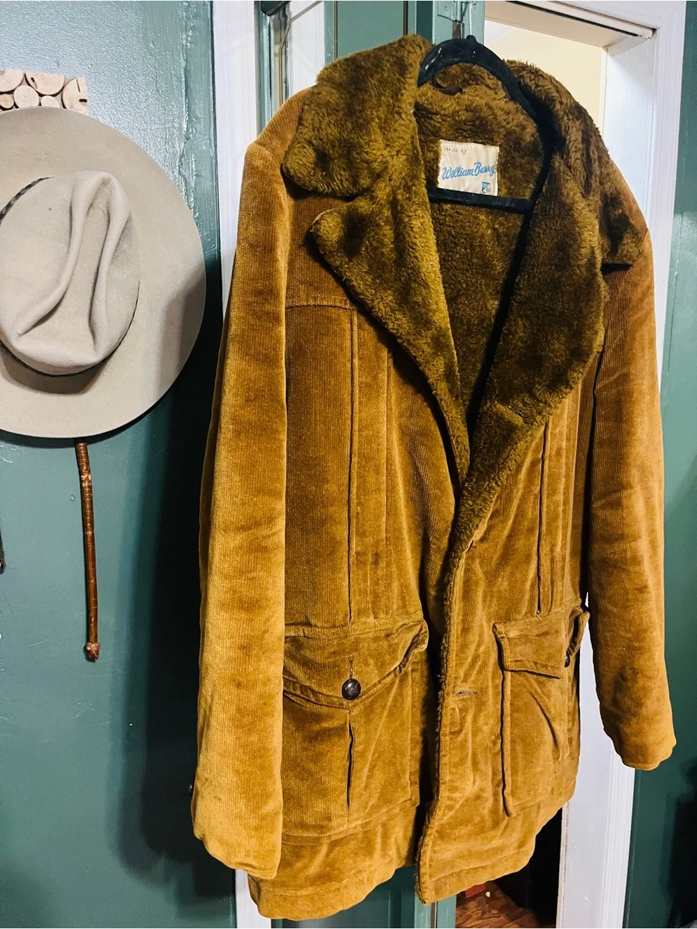 William Barry warm corduroy