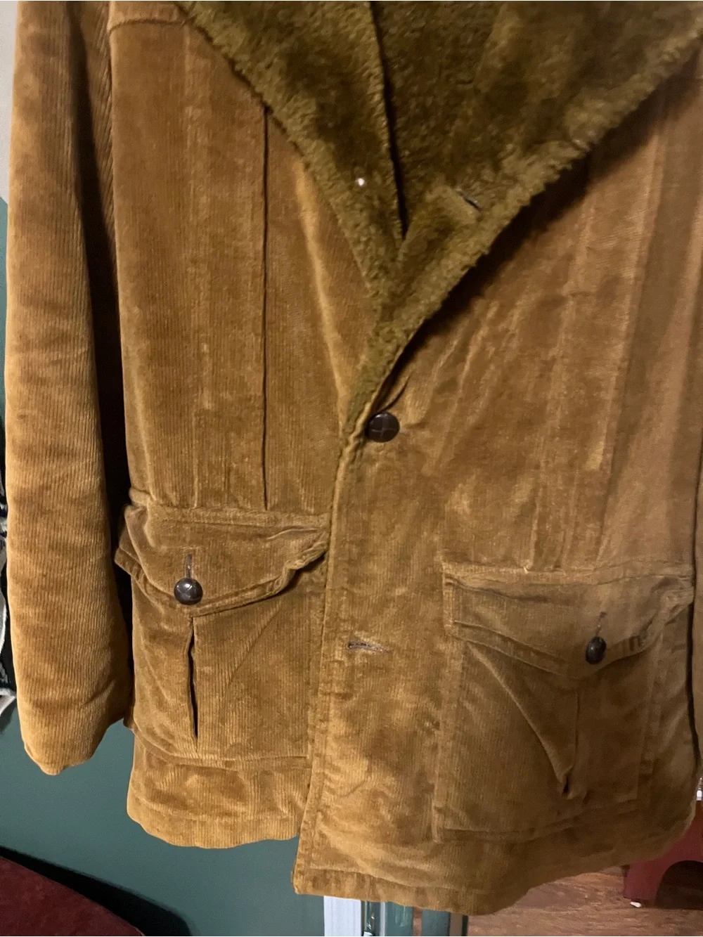 William Barry warm corduroy