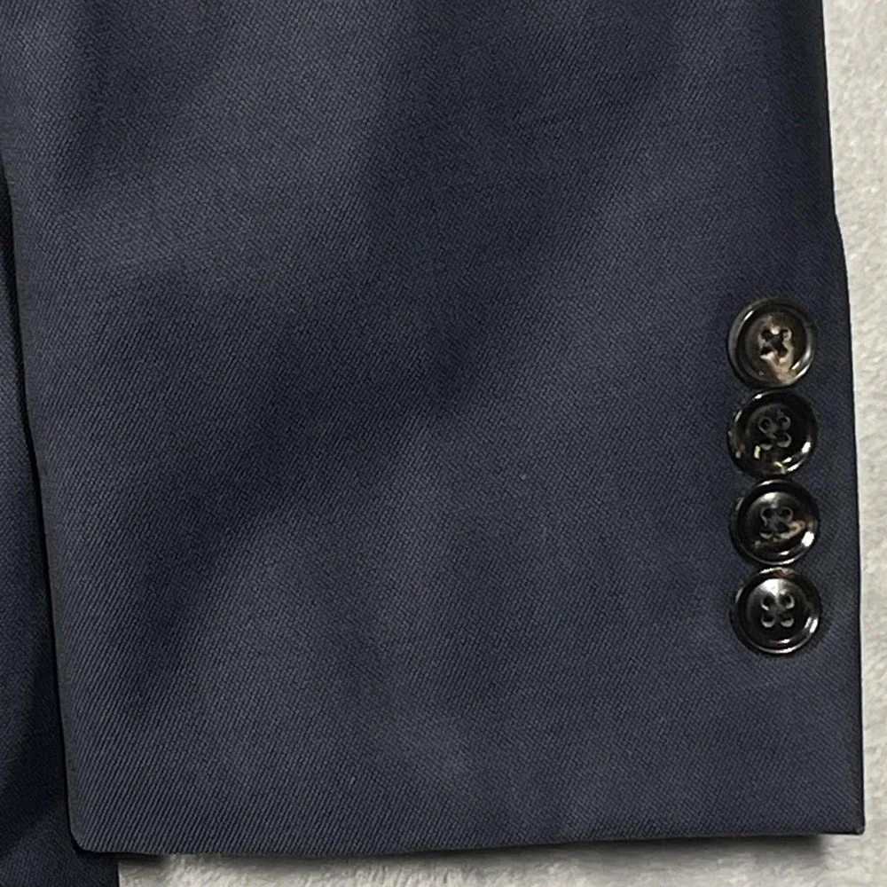 Ted Baker London Endurance Mens Navy Blue Two Button Blazer Sport Coat Canada