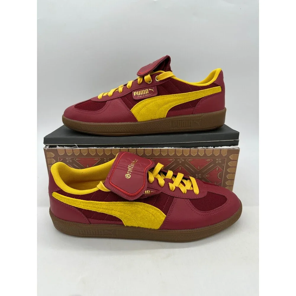 Puma Palermo Harry Potter Men's Size 12 Gryffindor Leather Shoes 401209 01