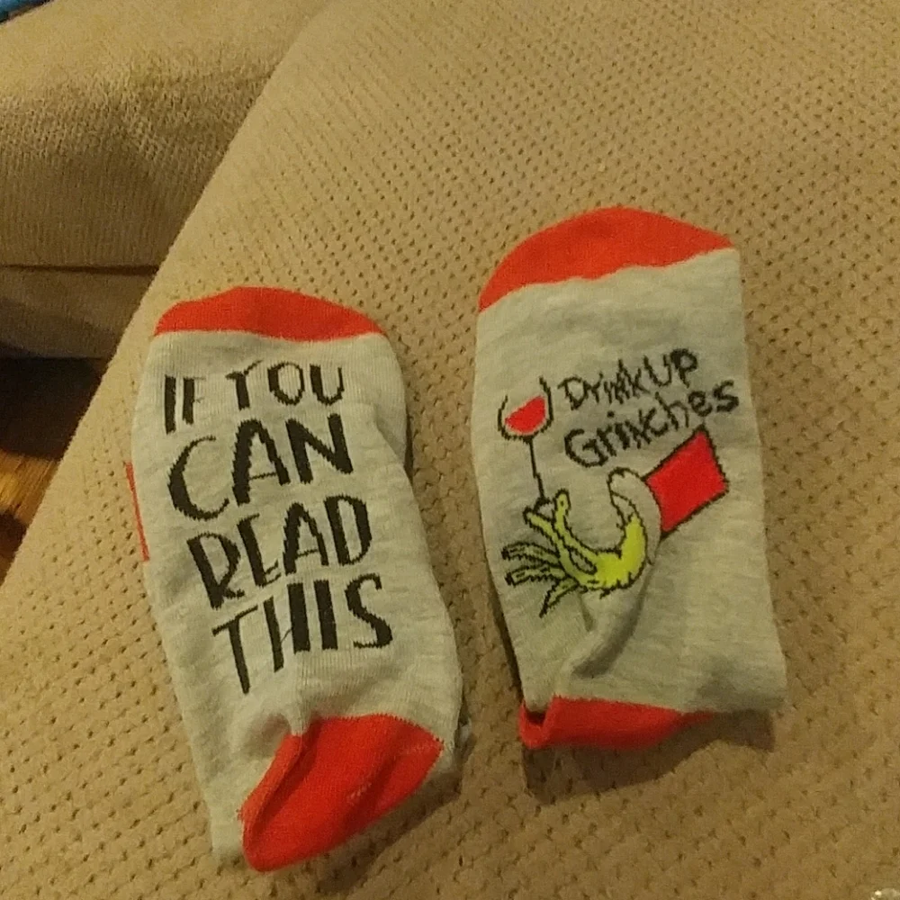 ❤️10/$40 New Grinch socks christmas