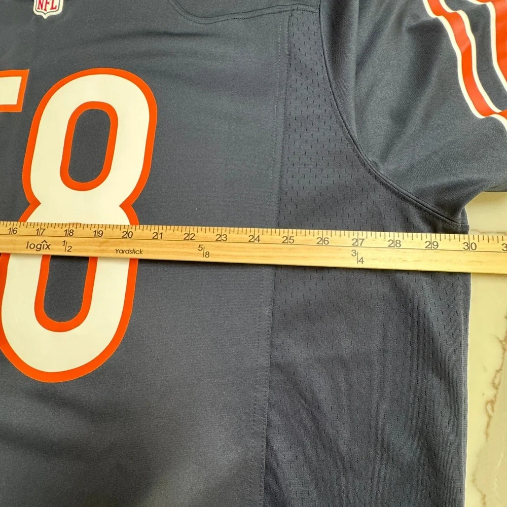 Nike Football Jersey Mens 3XL Chicago‎ Bears Roquan Smith 58 On Field