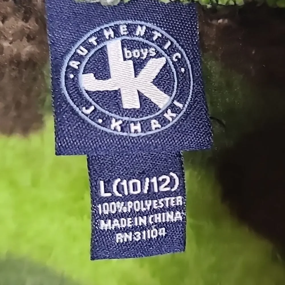 J. Khaki camo bathrobe