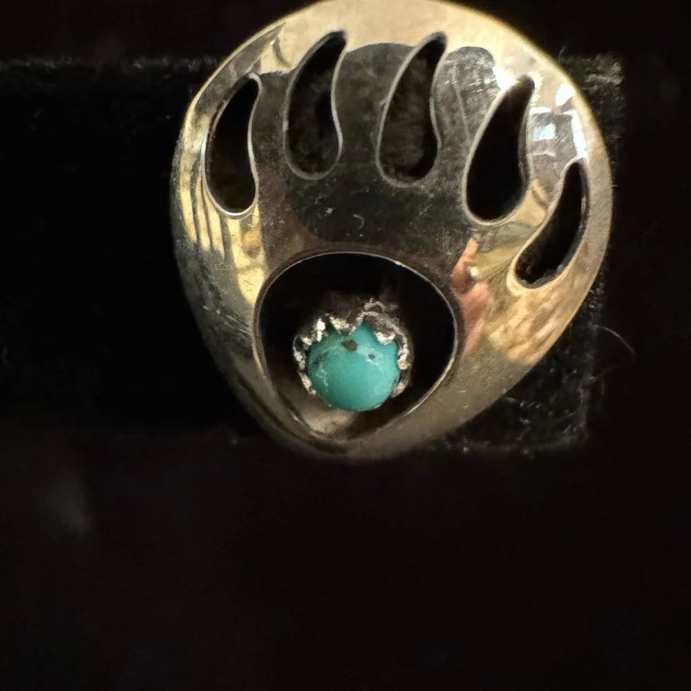N/A bear earrings