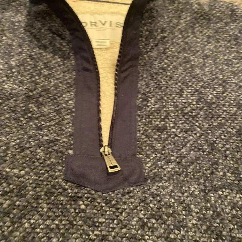 Orvis blue zip