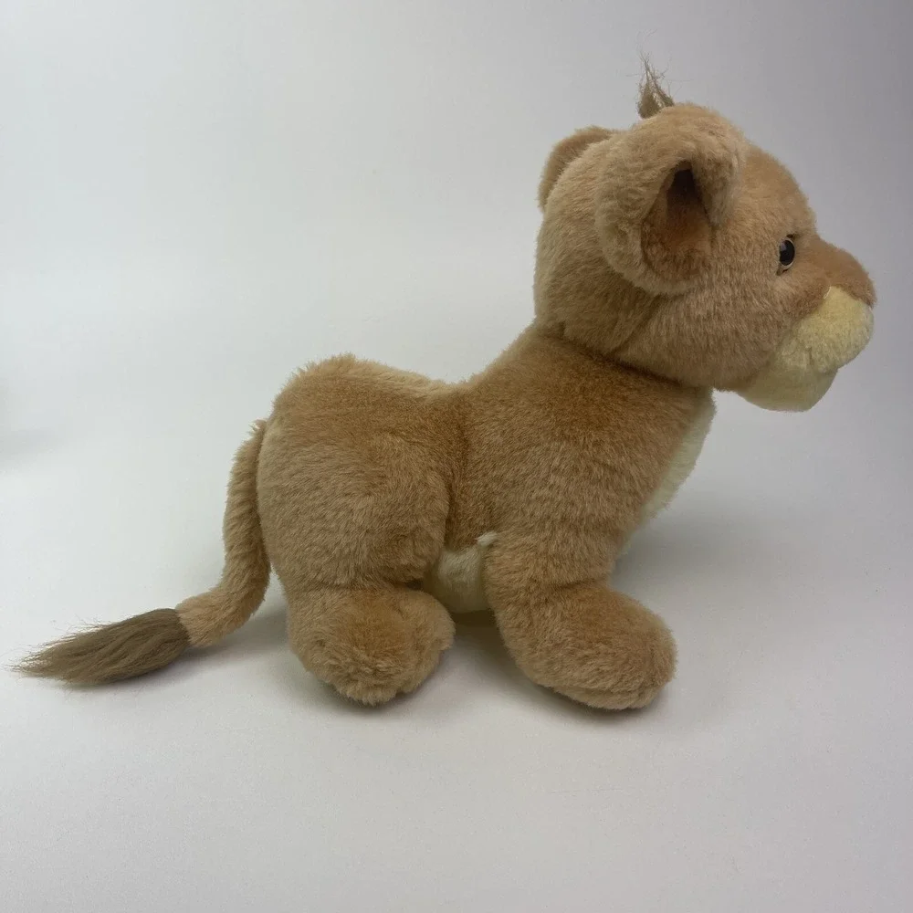 Vintage Plush Baby Lion Cub Circus Safari Zoo Wildlife Lemonwood‎ Stuffed Animal