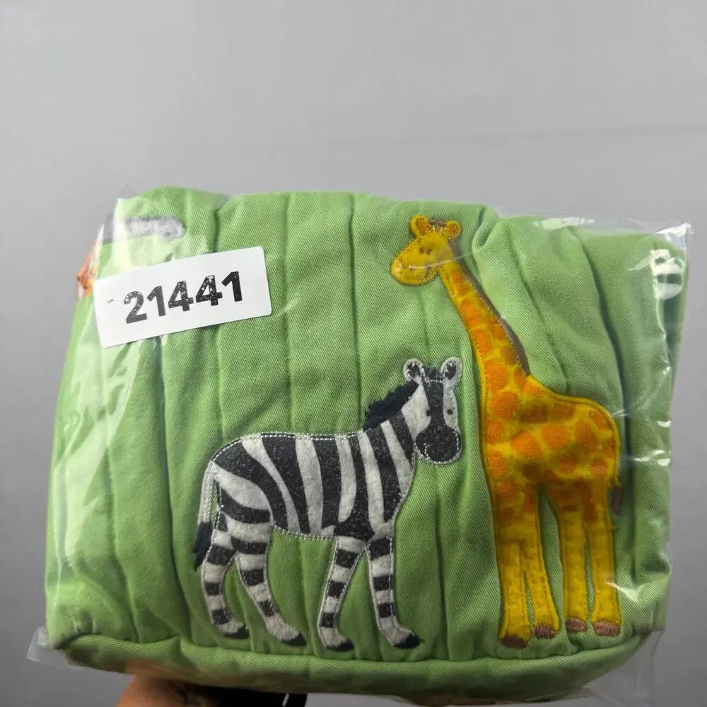 Vintage Stephen Joseph Kids Safari Animal Mini Backpack Cotton