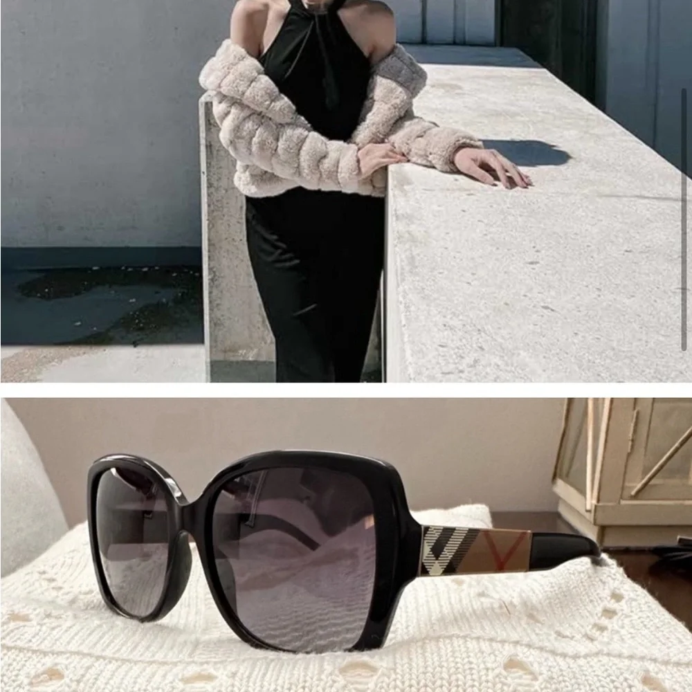 Burberry black lenses